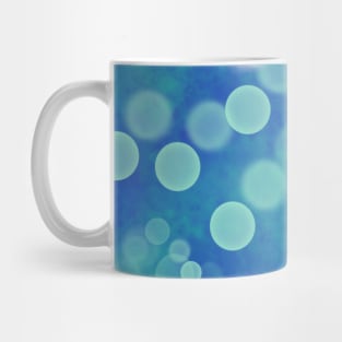 Blue Bali with dots Mug